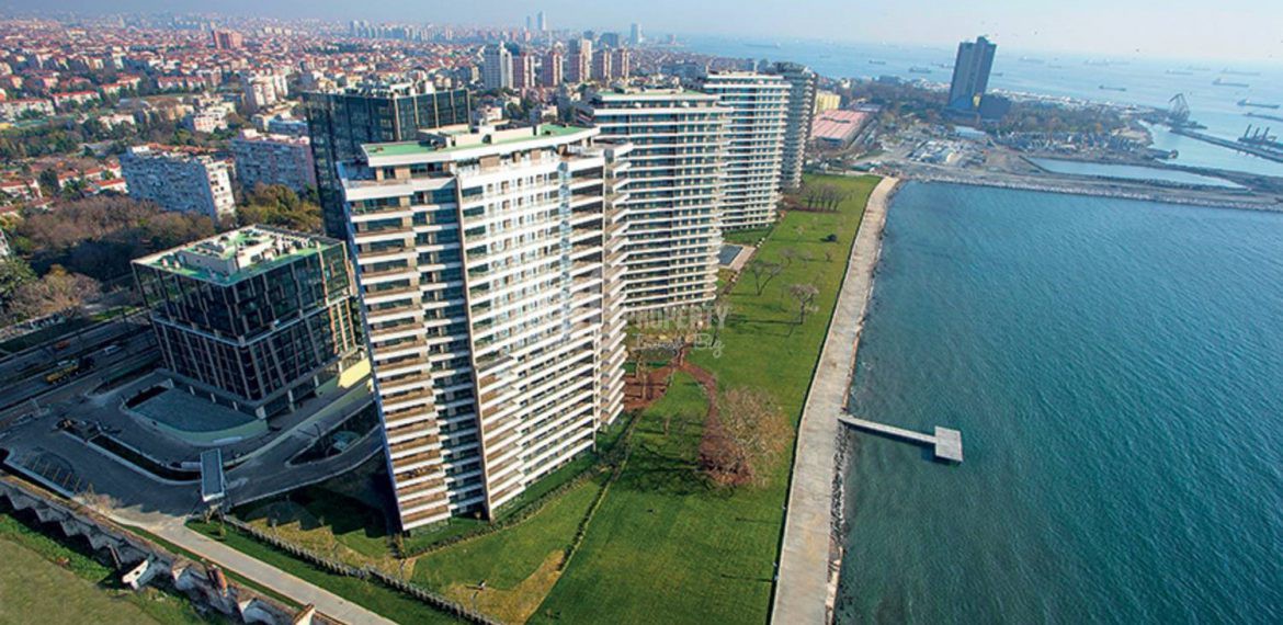 High Quality homes for sale with wonderful sea view in Istanbul zeytinburnu