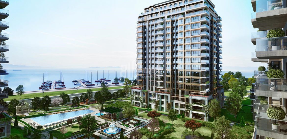 Your dream apartments for sale wonderful bosphorus and marina viev İstanbul