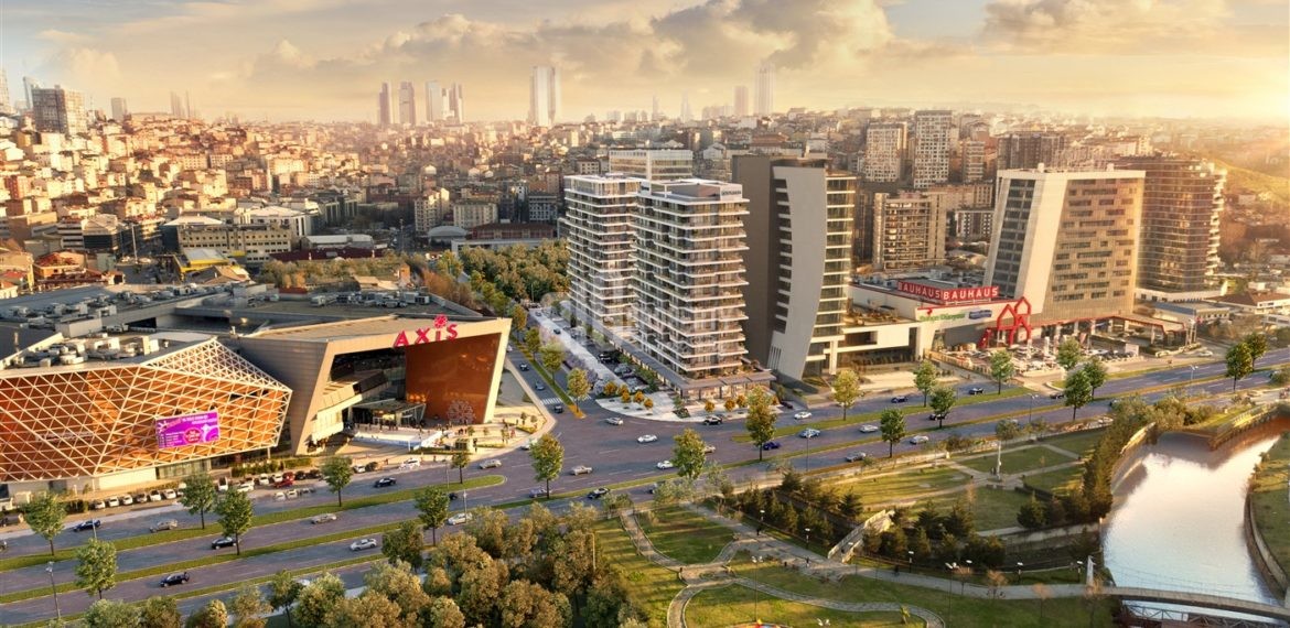 1-Best Locations investment properties for sale up to metro İstanbul Kagithane