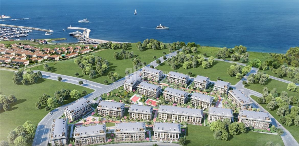 1-Full Sea view house near to marina for sale Beylikduzu İstanbul