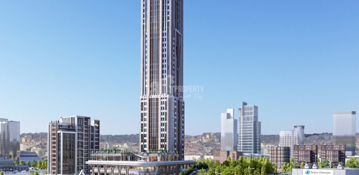 Huge Tower full city and sea view for sale Esenyurt İstanbul