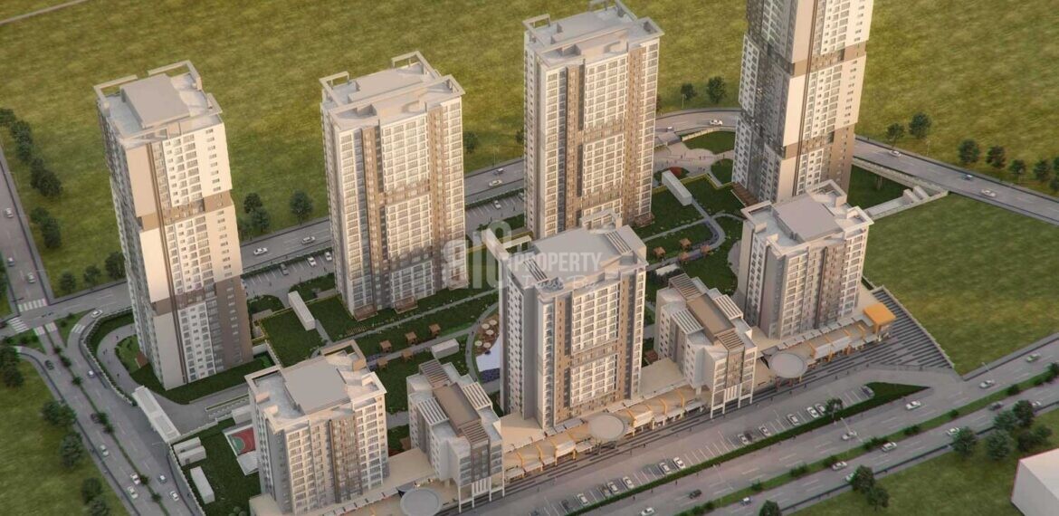 Big and family houses for sale new location of istanbul close to airport and canal istanbul