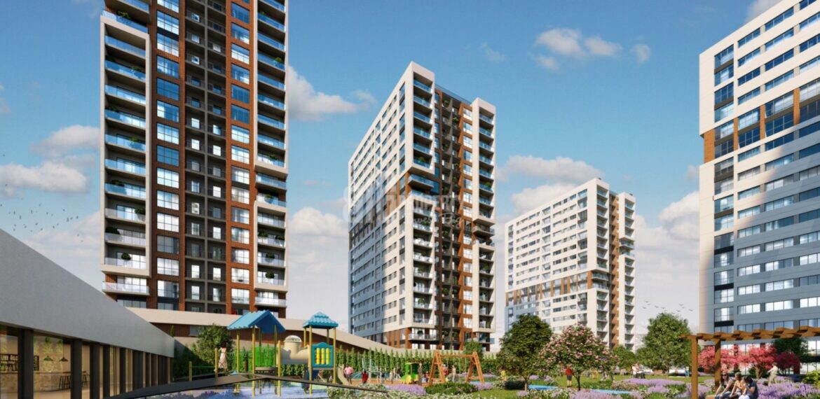 investing new apartments close to shopping mall in city center of istanbul Gaziosmanpasa