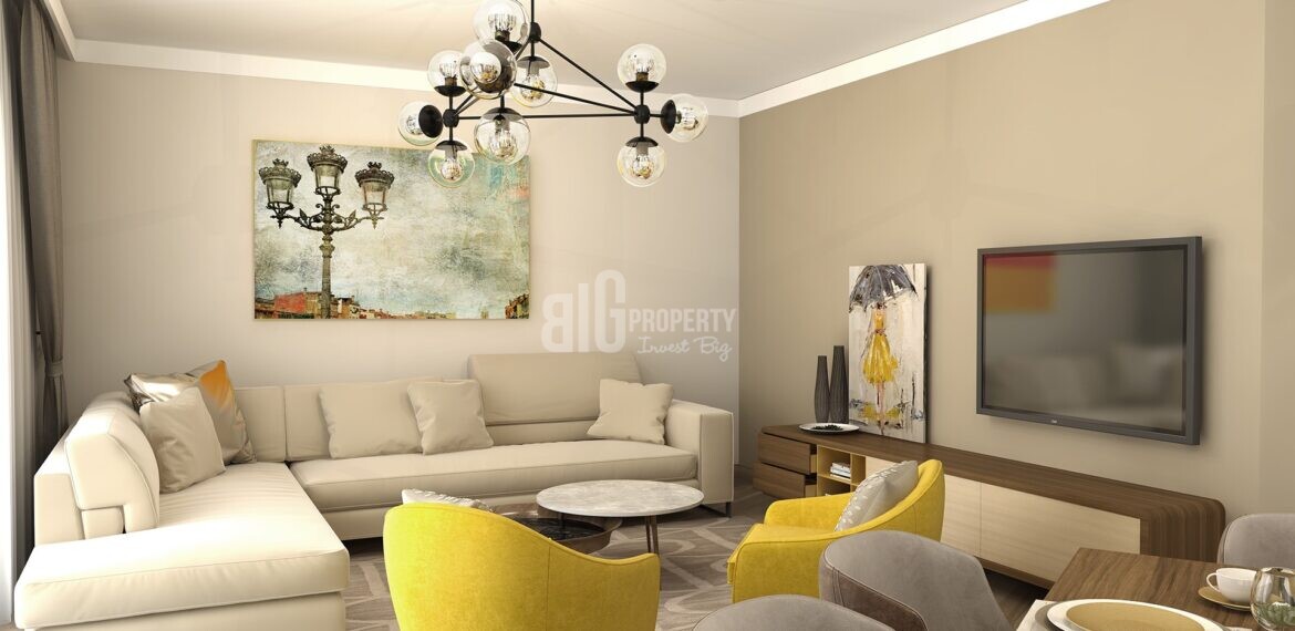 Forest and City view residence for sale pendik İstanbul