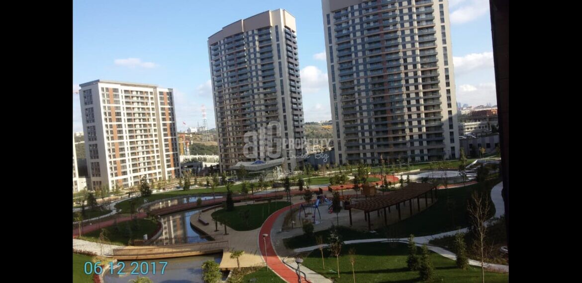 Luxury property for sale with amazing city view near to highway in Istanbul Maslak