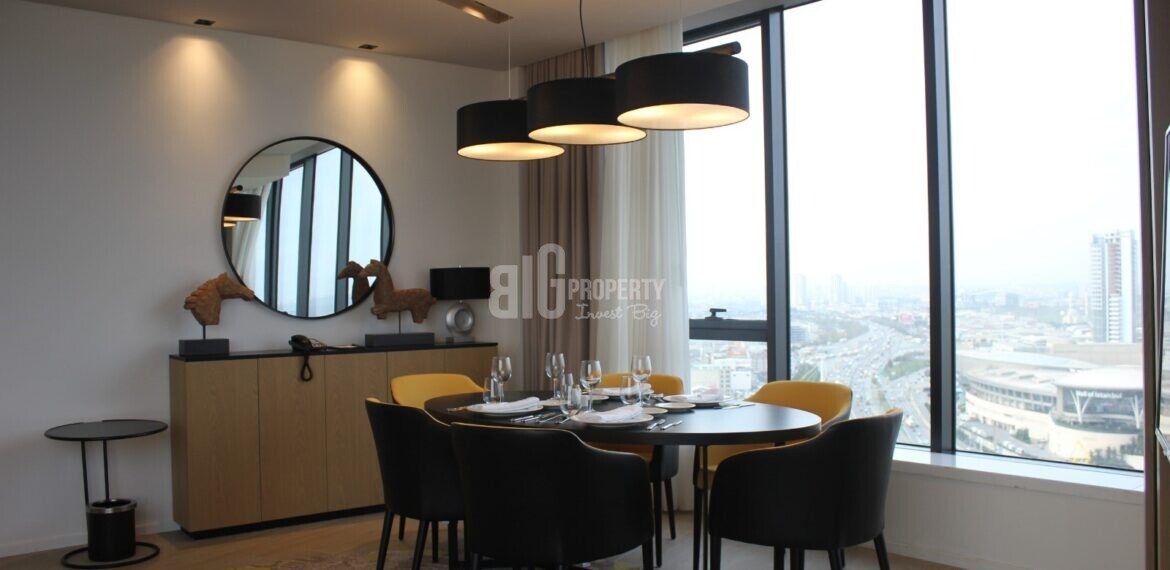 Prestige Concept Hotel Aparments with 20 Years Rental Guarantee in İstanbul Basin Ekspres