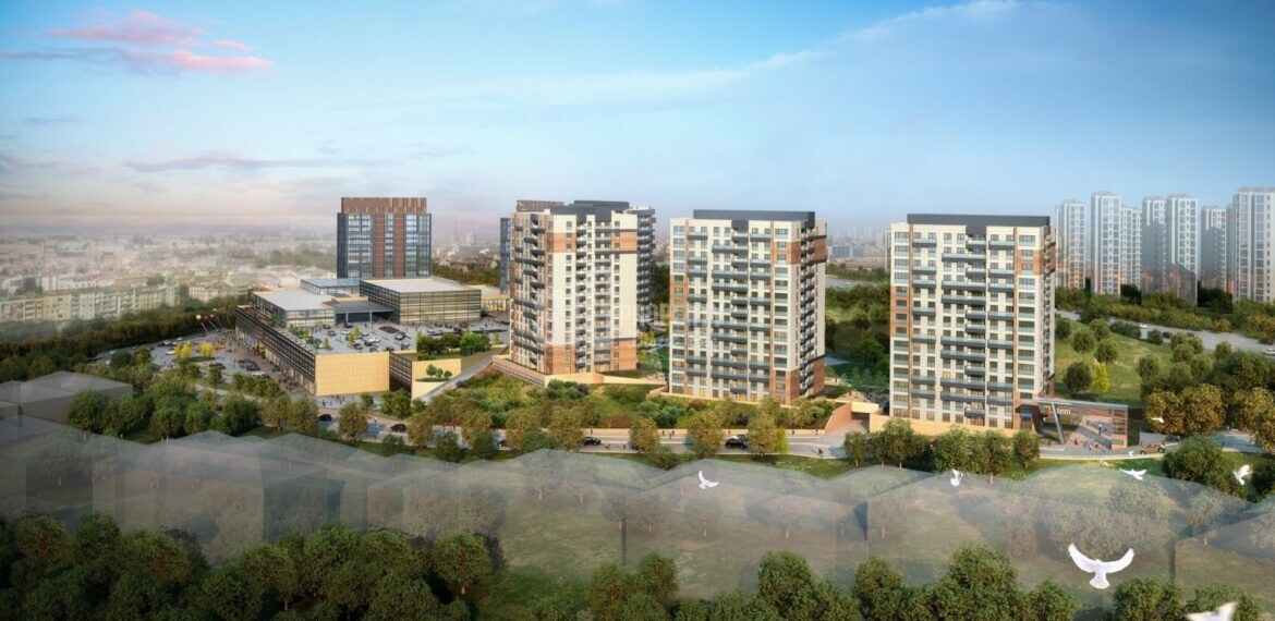 Shopping-Mall-Office-Residencial real estate for sale inGaziosmanpasa İstanbul