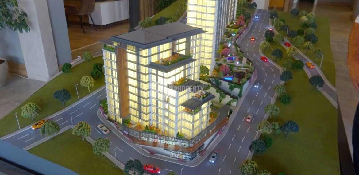 cheap apartments for sale forev modern Panoramic city view residence for sale Eyup İstanbul turkey