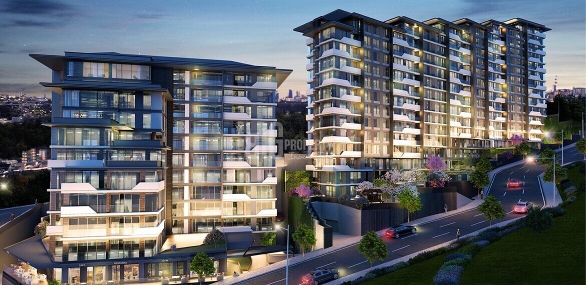 forev modern Panoramic city view residence for sale Eyup İstanbul