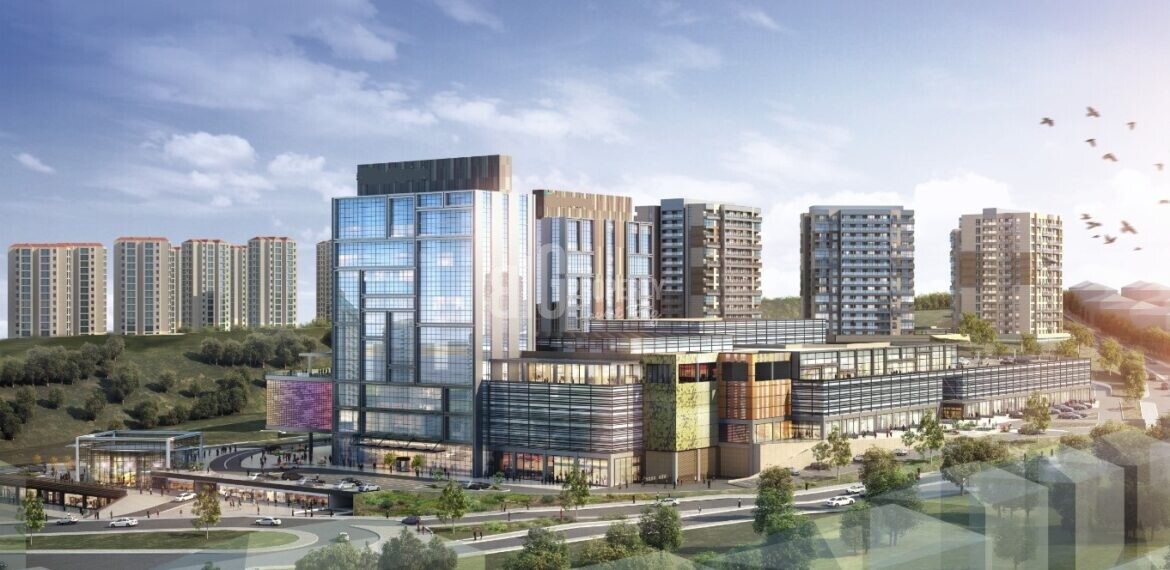 Shopping-Mall-Office-Residencial real estate for sale inGaziosmanpasa İstanbul