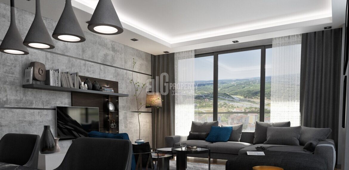 City Center Modern Architecture Family Concept Property in Kagithane İstanbul