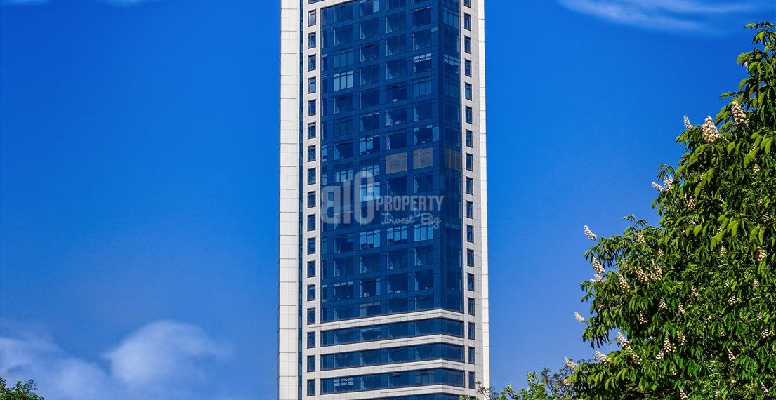 conic tower in city center for sale in sisli istanbul