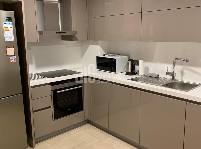 kitchen 2 room apartment for sale in skyland istanbul
