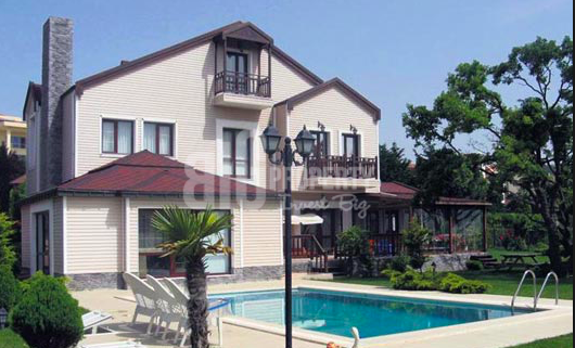 lake view luxury villas for sale in istanbul buyukcekmece